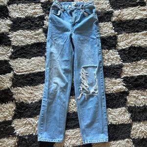 BDG Baggy Ripped High Rise Jeans